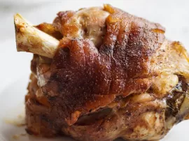 Prepara una crujiente careta de cerdo en casa con receta fácil paso a paso